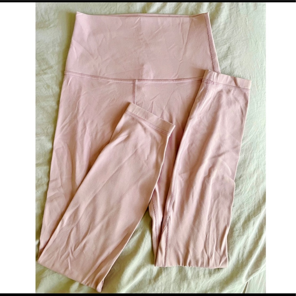 Lululemon high waisted  7/8 leggings size 2